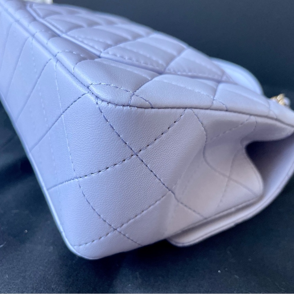 Chanel Mini Flap with top handle. - Picture 9 of 16